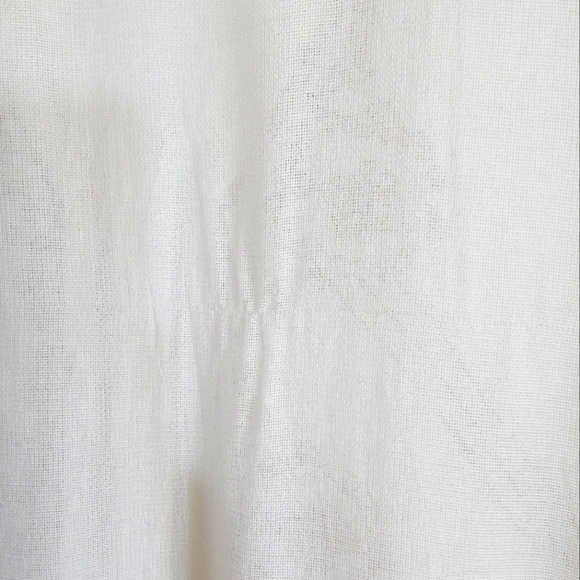 Chico's AMITA NAITHANI Beaded Swim Cover-Up Caftan Ivory Women's Size M - Picture 11 of 11